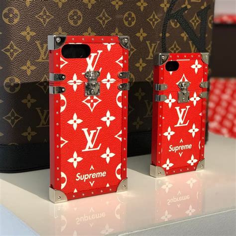 louis vuitton supreme phone case iphone x|louis vuitton iphone case price.